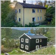 Hus før og etter bilder