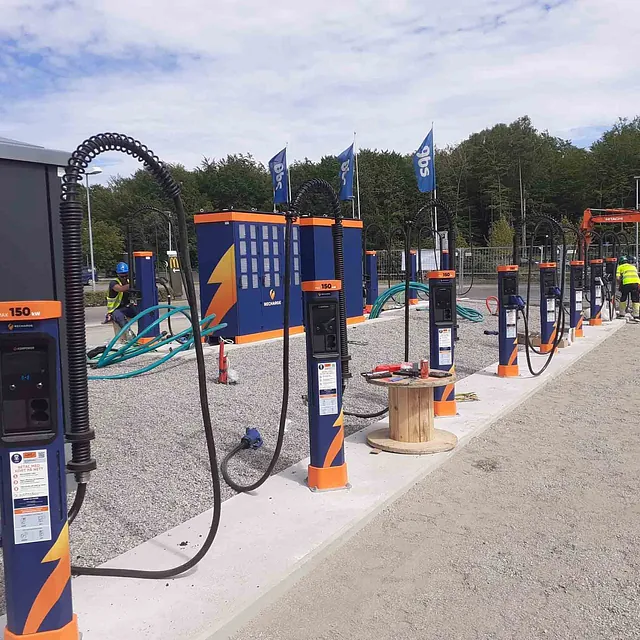 Strømstasjon for el bil